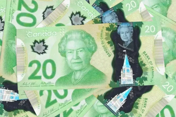 Counterfeit $20 CAD Bills